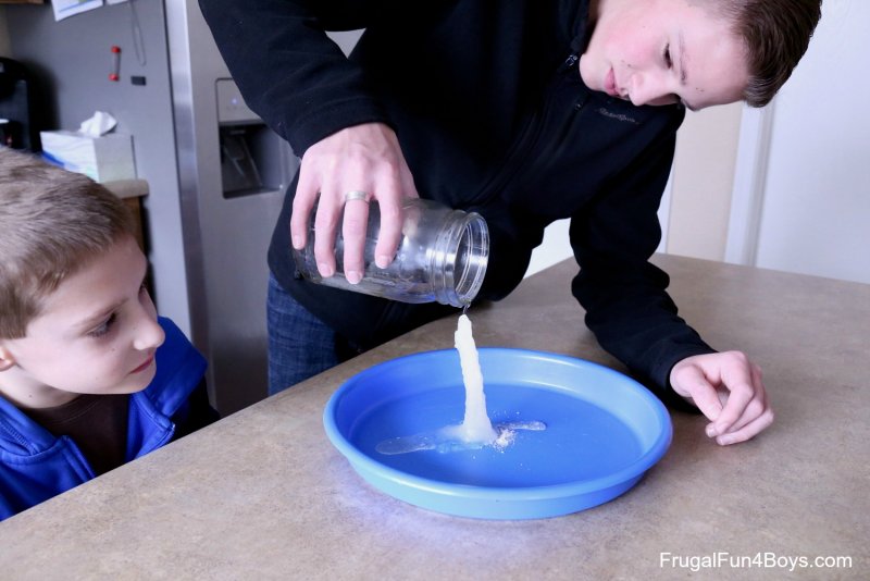 Интересные эксперименты с водой для детей