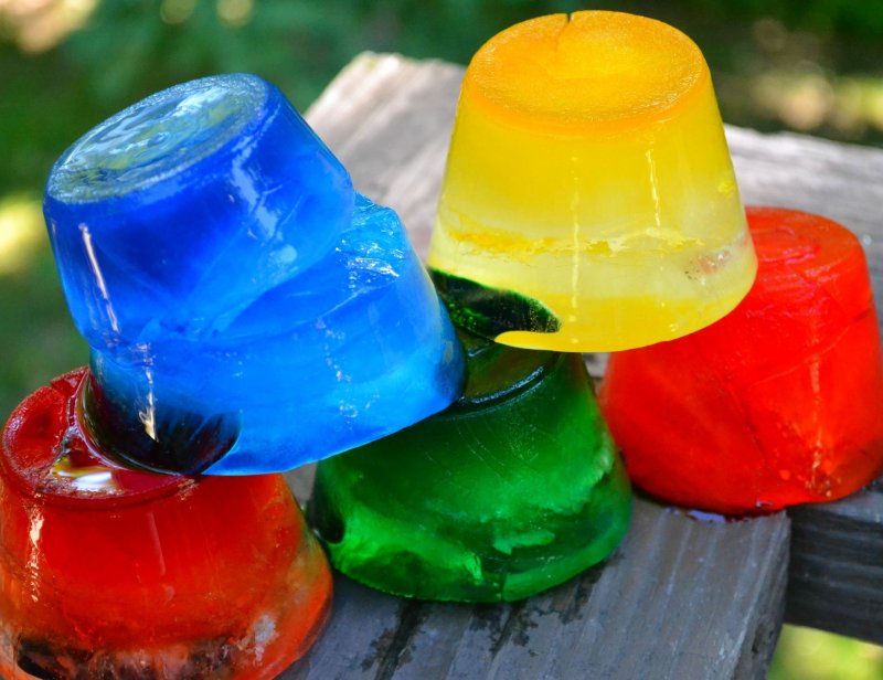 Цветной лед для детей