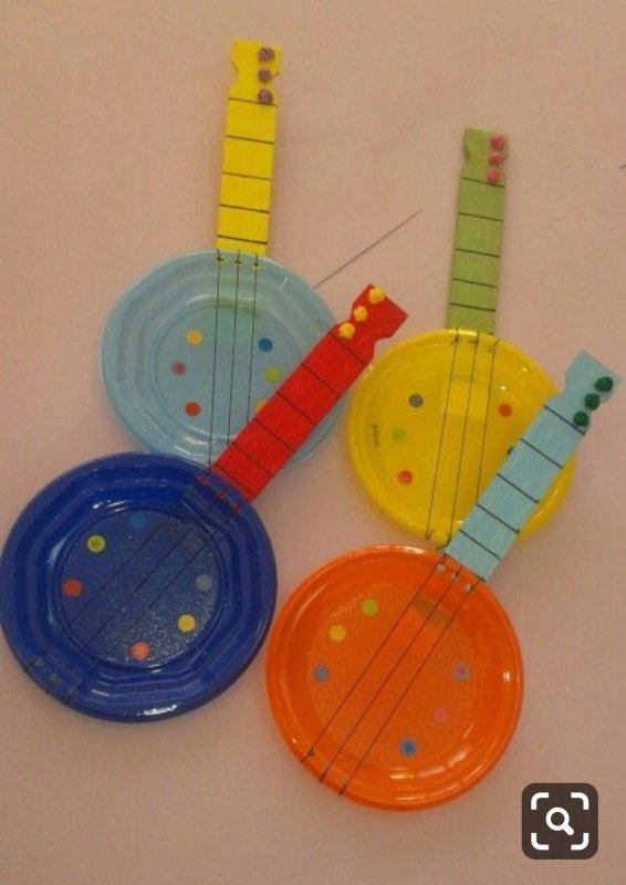 Самодельные детские музыкальные инструменты