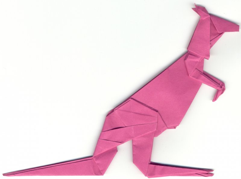 Оригами кенгуру
