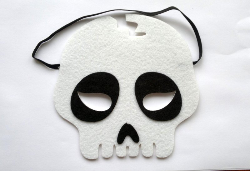 Бумажные маски на Хэллоуин