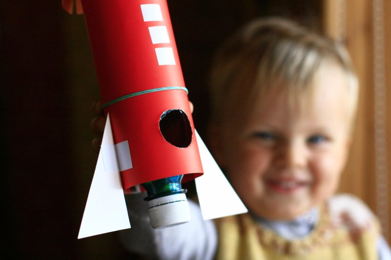 Ракета для фотографирования детей