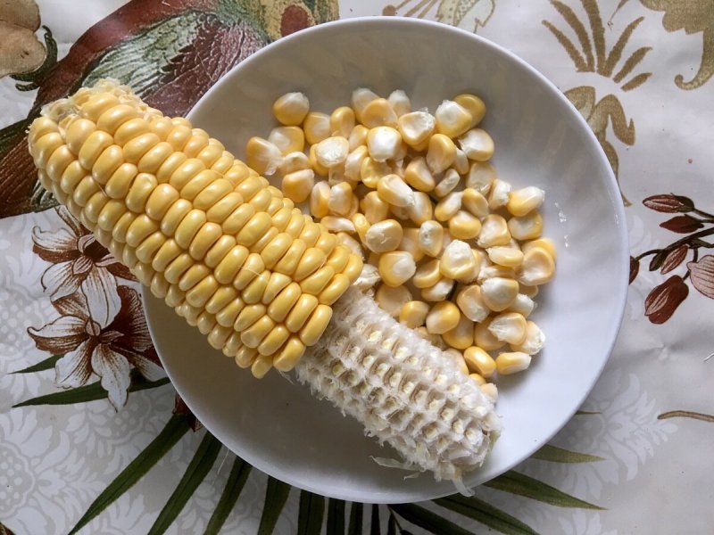 Корейские початки кукурузы