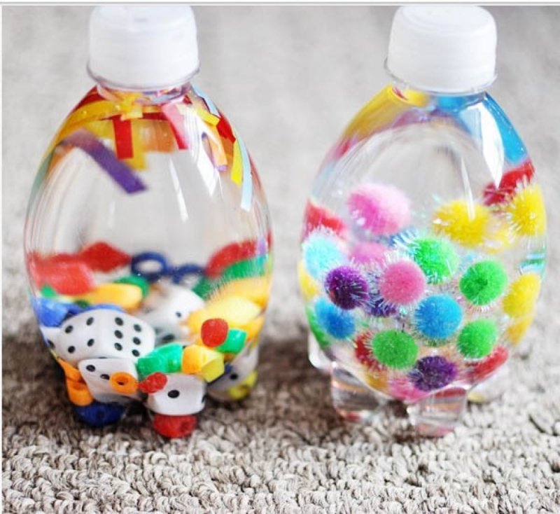 Игрушки из пластмассовых бутылок