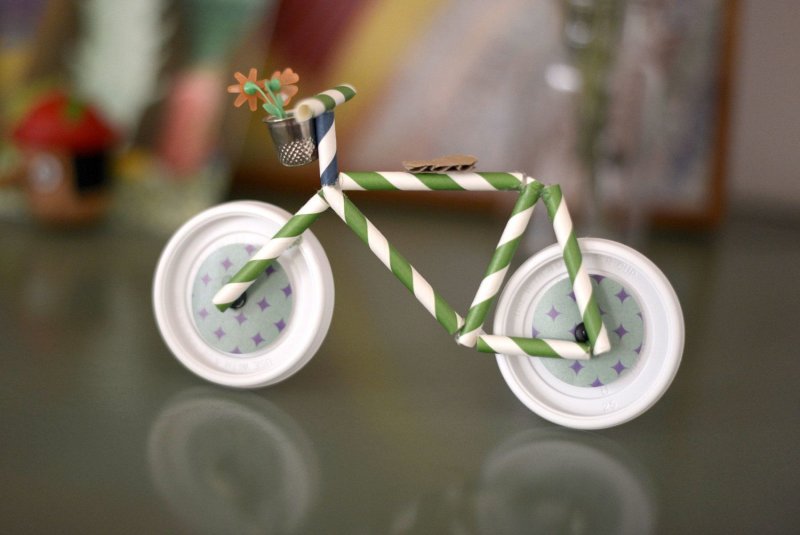 Велосипед из подручных материалов
