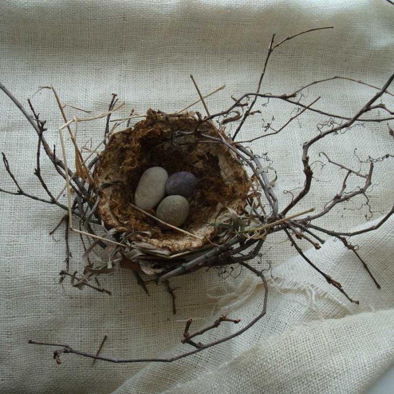 Поделка гнездо