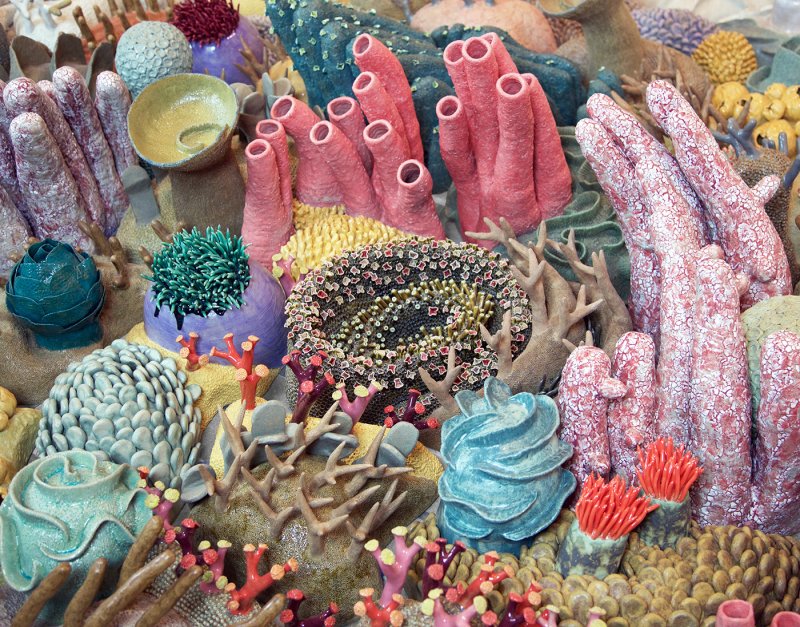 Цветочные композиции с кораллами