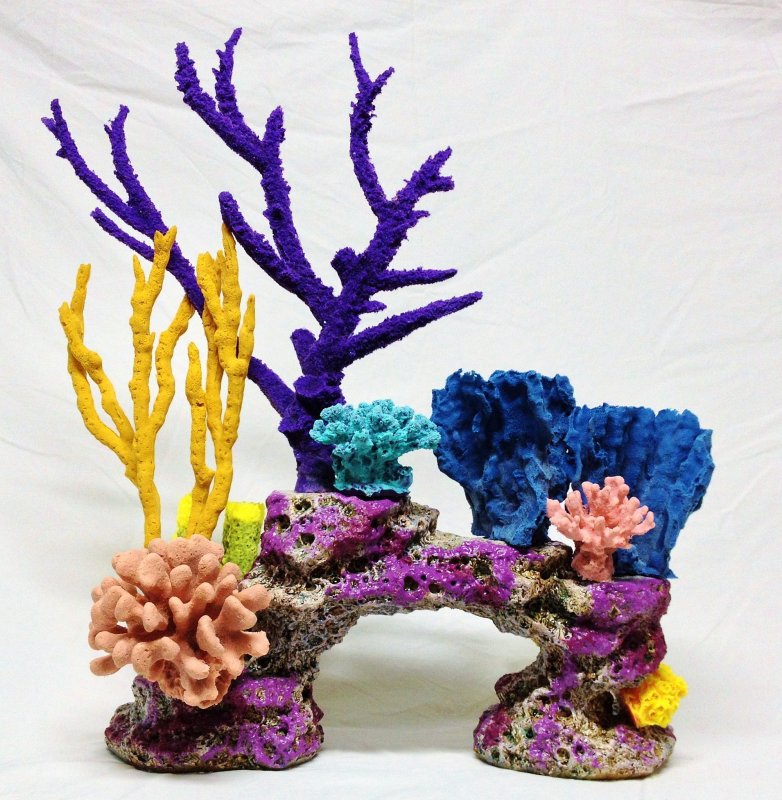 Коралловые рифы из глины