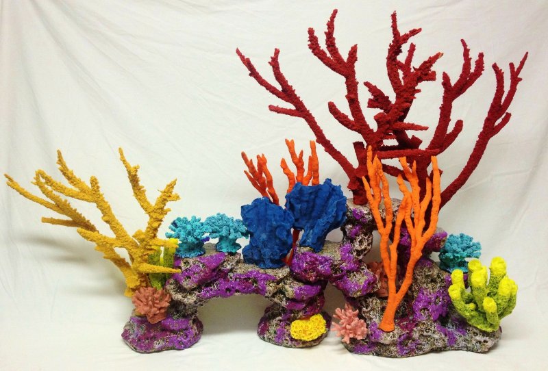 Коралловый риф из пластилина