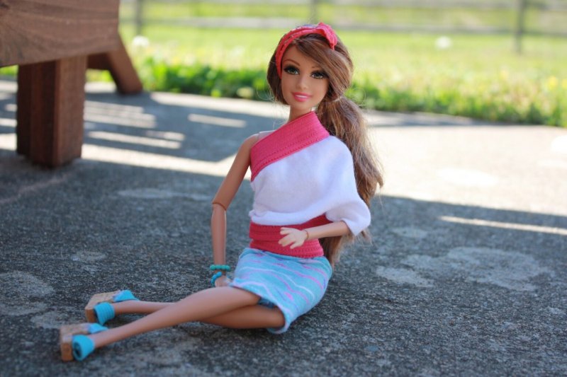 Самодельная одежда для кукол Барби