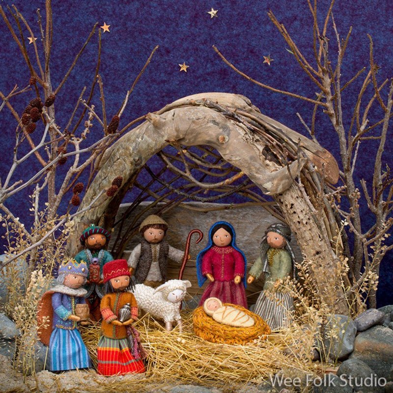 Рождество Христово ясли вертеп