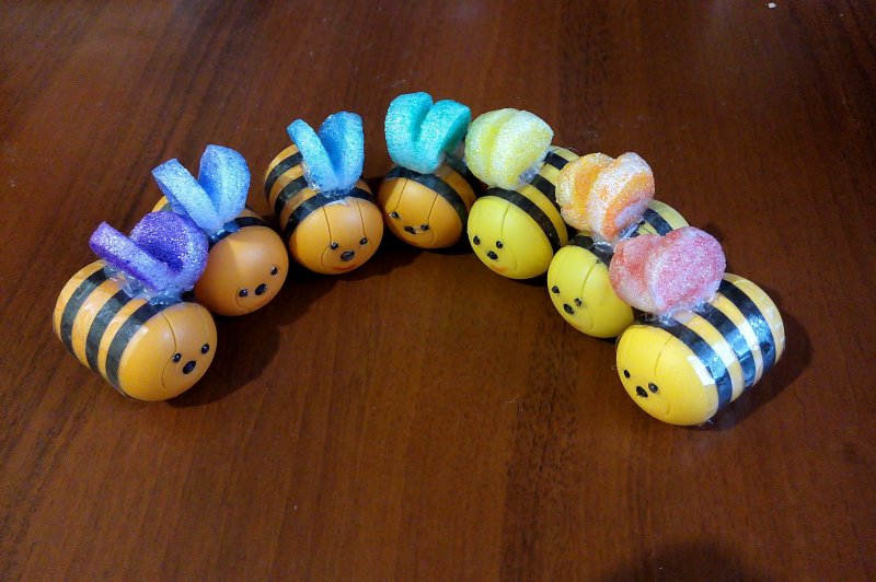 Игрушки из яиц от киндеров