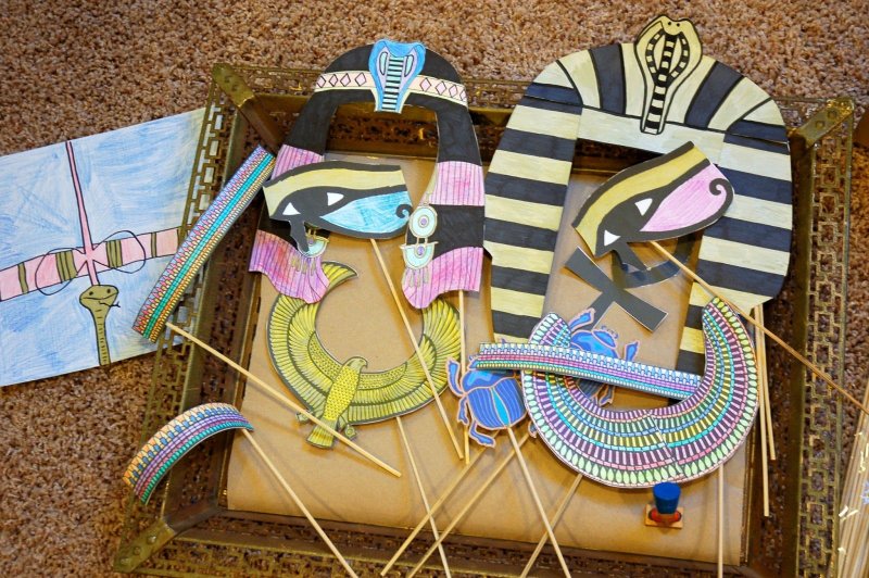 Детская вечеринка в египетском стиле