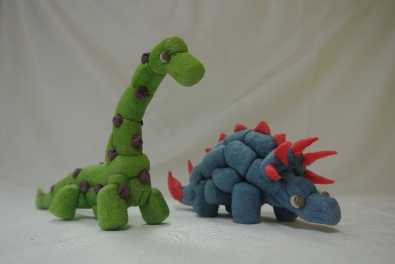 Поделка динозавр для малышей