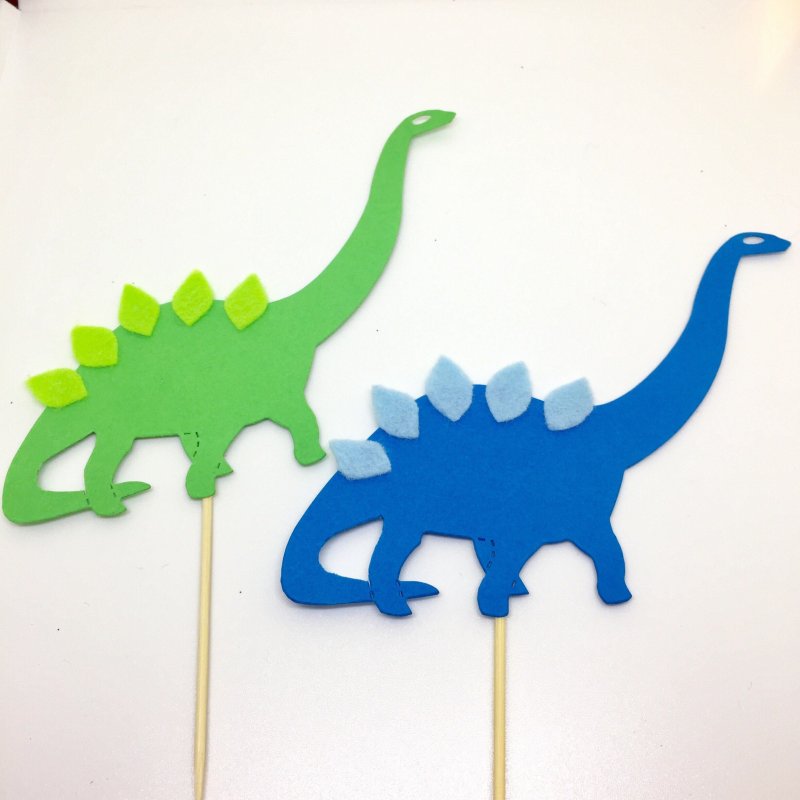 Пластилиновые фигурки динозавров
