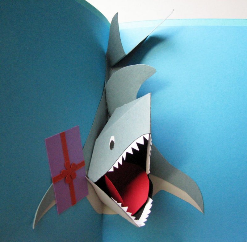 Поделка акула