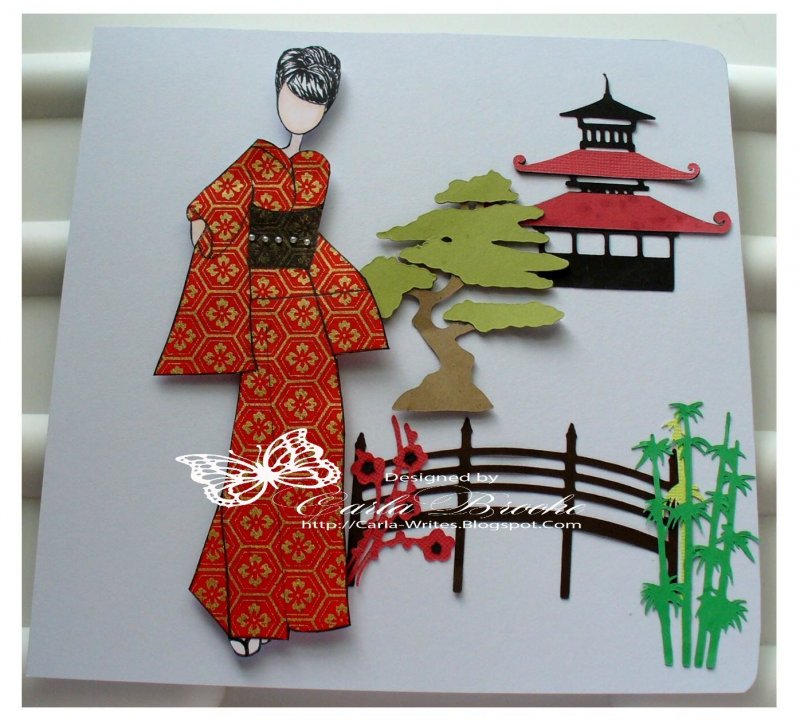 Кинусайга Япония кимоно