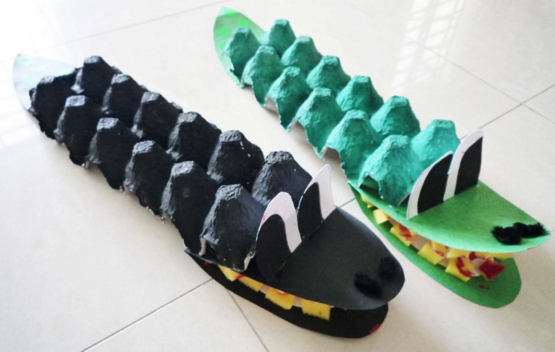 Конструирование крокодил