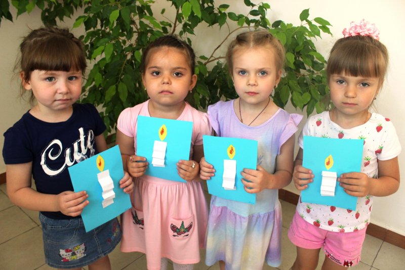 Акция для детей свеча памяти в детском саду