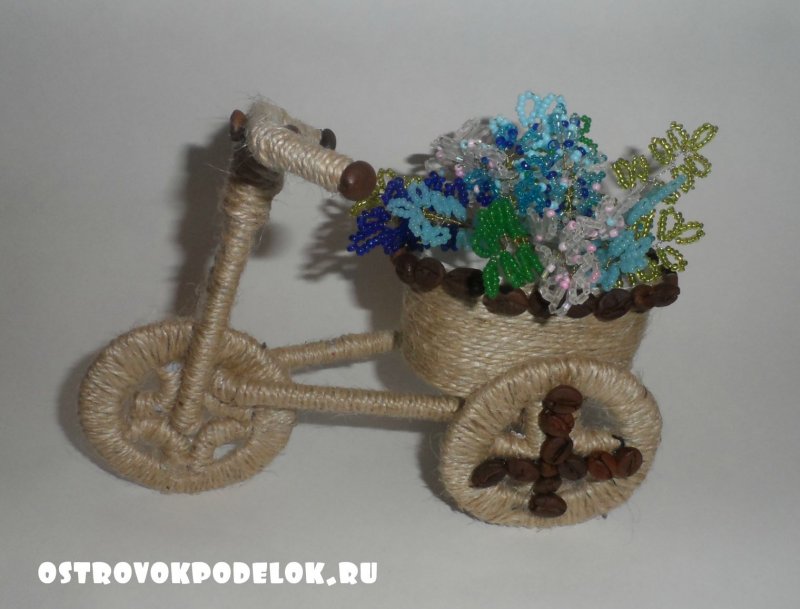 Велосипед из джута