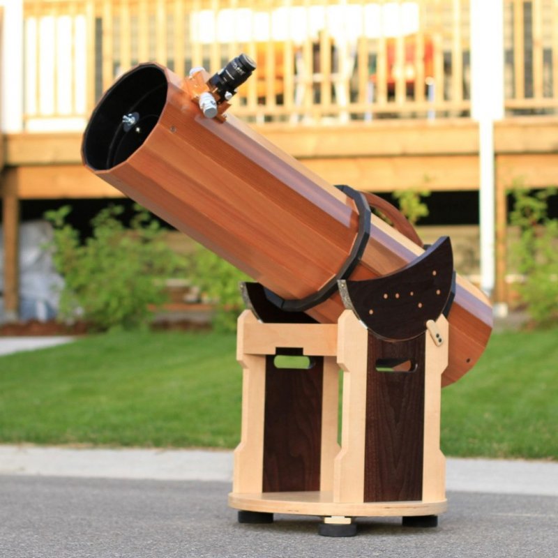 Телескоп деревянный