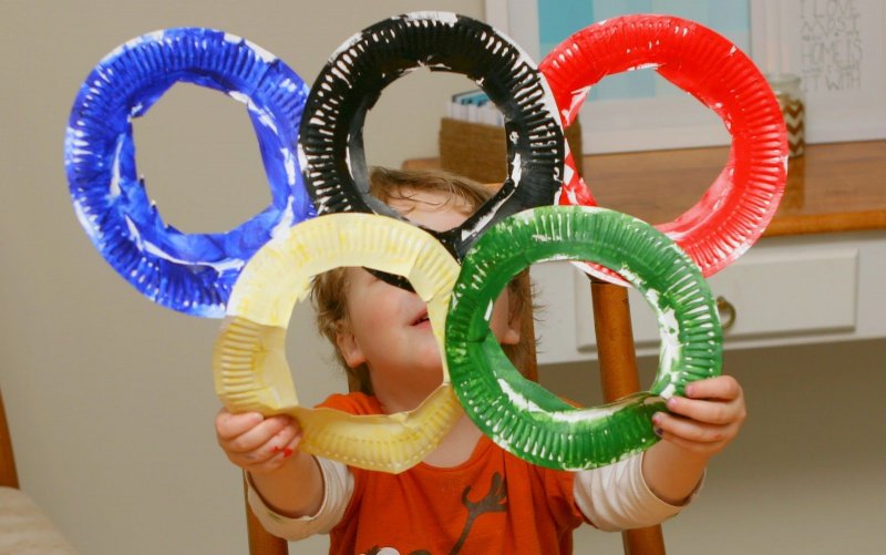 Поделки детей на тему олимпиада детский сад