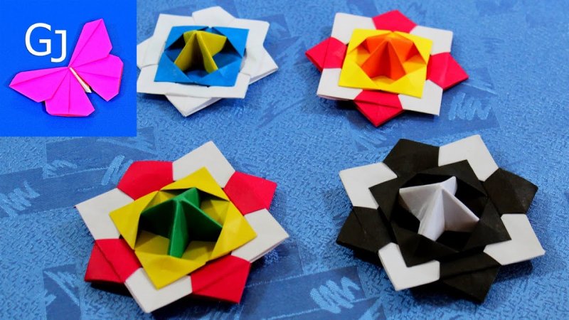 Оригами спиннер