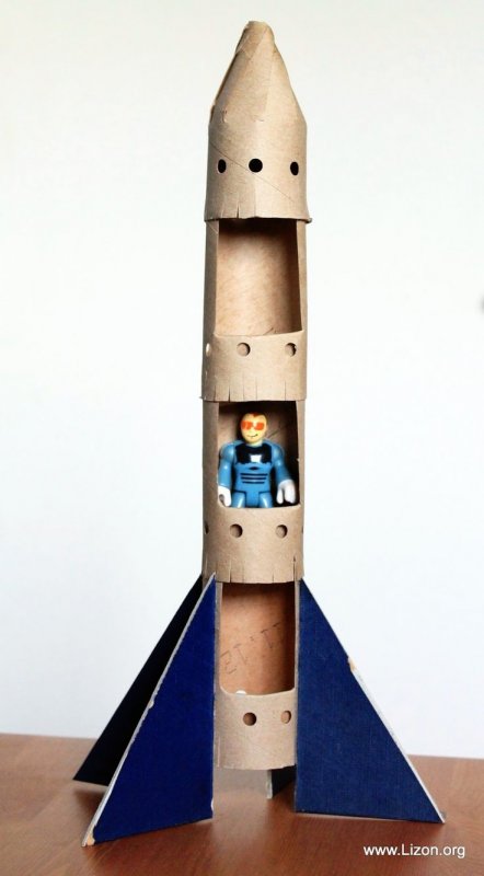 Макет ракеты для детей