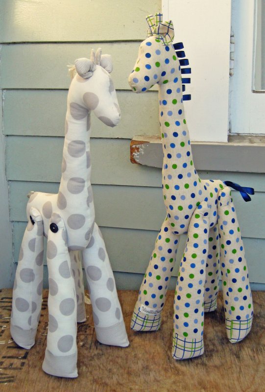 Игрушка Жираф из ткани