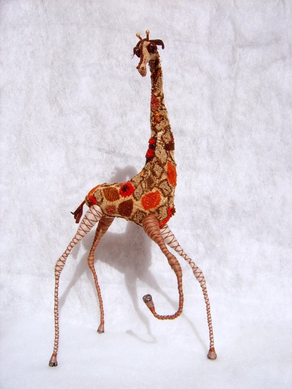 Жирафик из ткани
