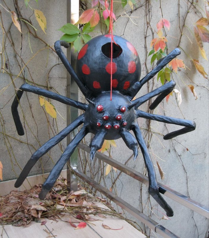 Пиньята на Хэллоуин паук