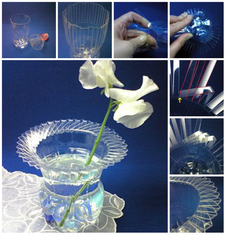 Декоративная ваза из бумаги