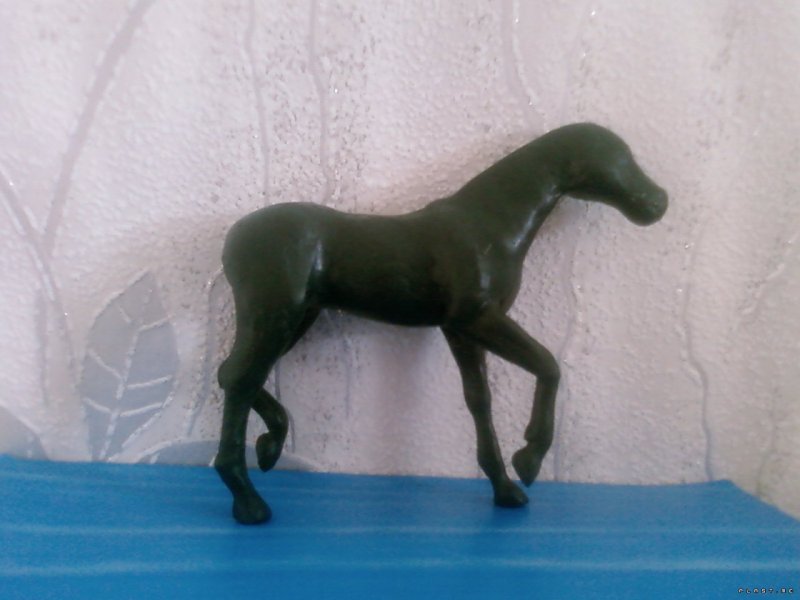 Пластилиновая лошадь