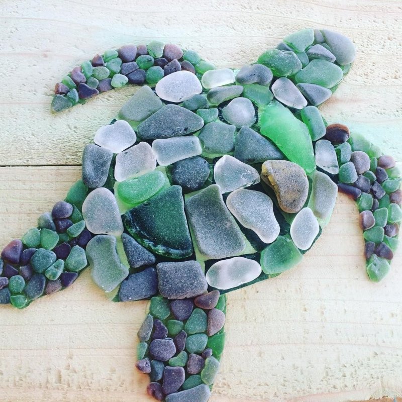 Мозаика из камешков для детей