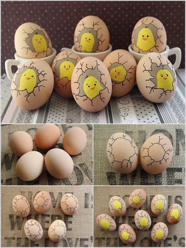Яйца на Пасху своими руками