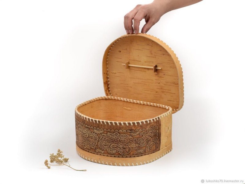 Деревянная хлебница Bread Box