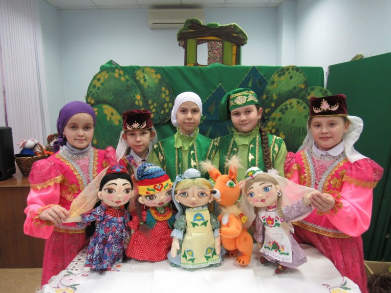 Кукольный театр татар Экия