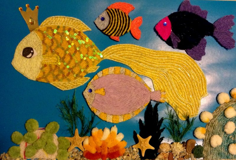 Поделка подводный мир для дошкольников