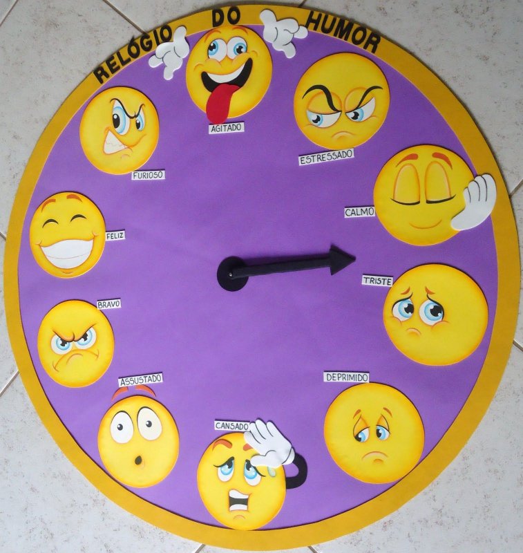 Часы эмоции для детского сада