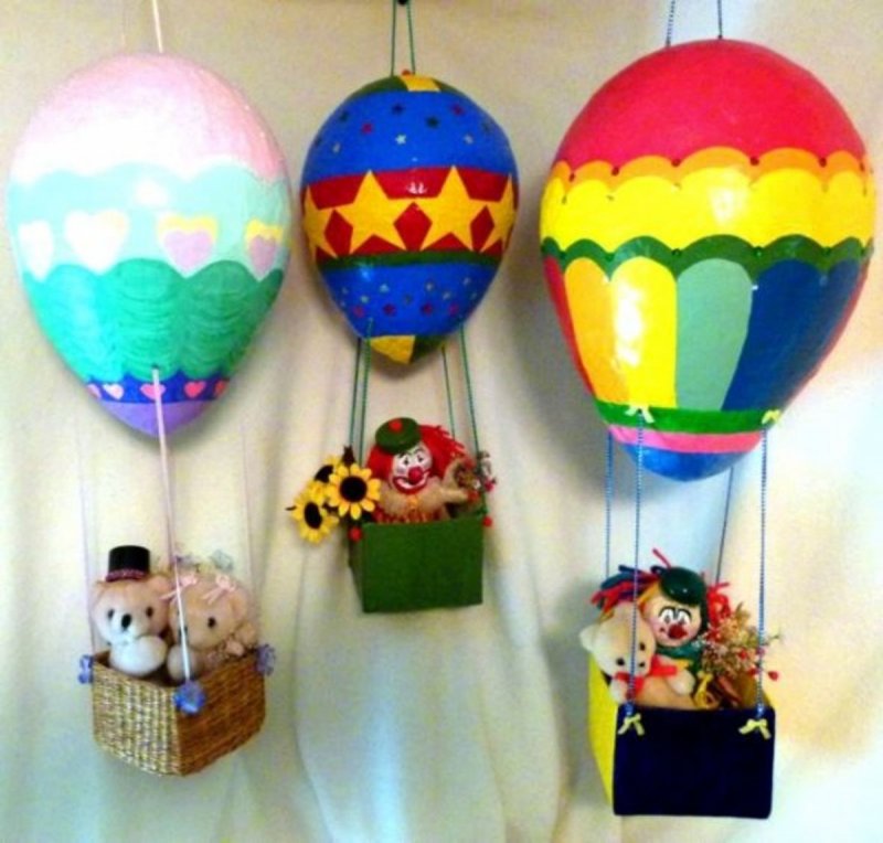Воздушный шар своими руками для детского сада