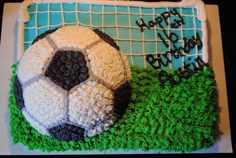 Торт футбольный мяч