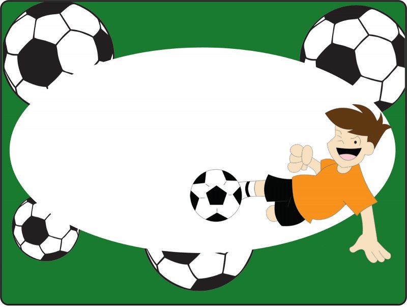 Аппликация на тему футбол для детей