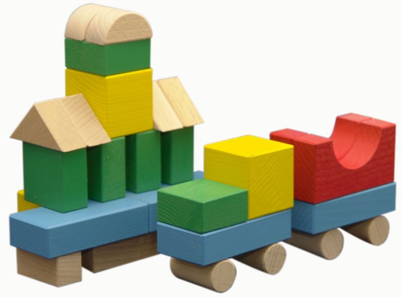 Детский кубик с буквами