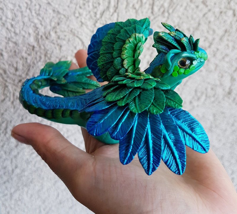 Модульное оригами дракон