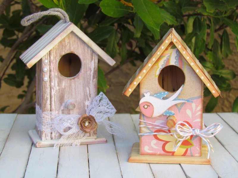 Декоративные домики для птиц