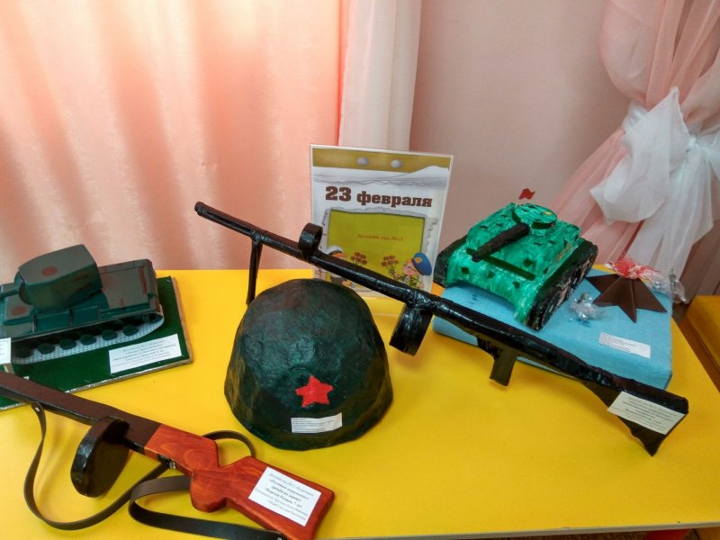 Макет военной техники для детского сада
