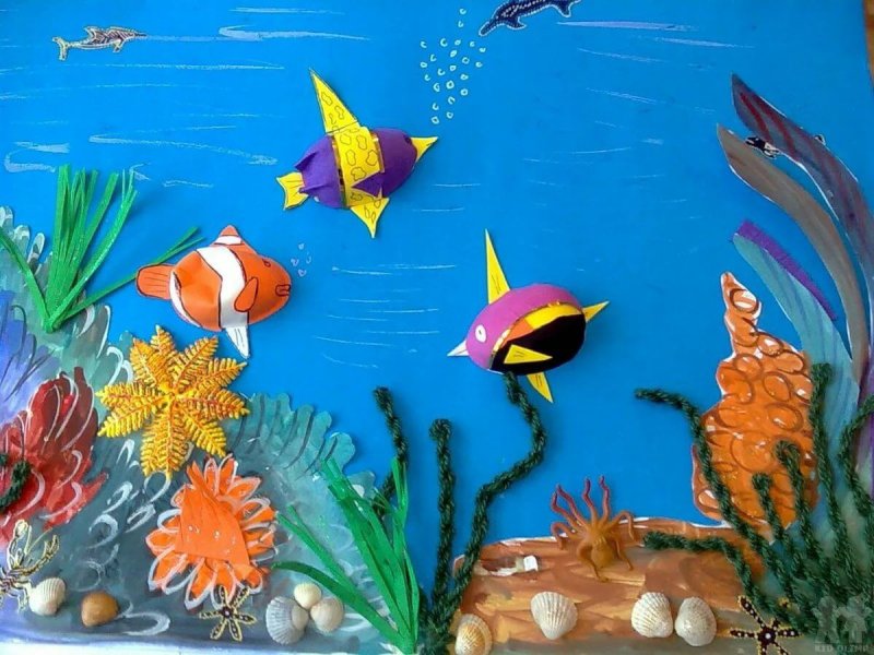 Панно аквариум