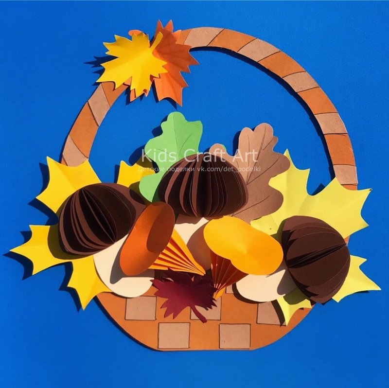 Осенняя корзинка в детский сад
