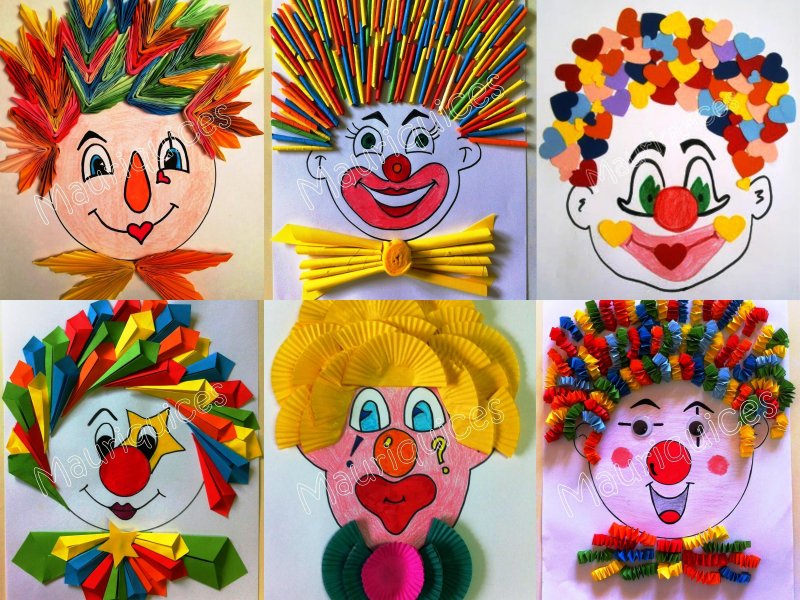 Веселый клоун для детей мастер-класс