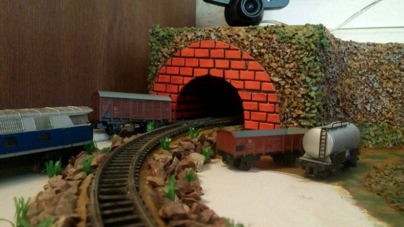 Домашний макет железной дороги